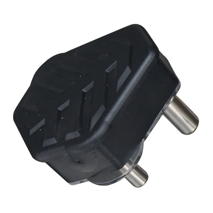 Chint 16A Plug Top Black Rubber TT-F03-A006