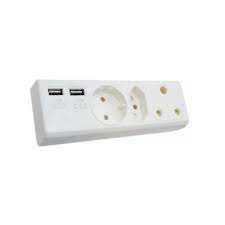 Chint 16A Plug Top White (with handle) Plastic TT-F03-A017