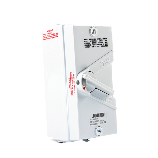 Chint Weatherproof Isolator 4P 63A/440V UKF4-63