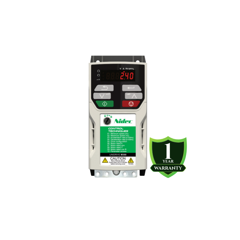 NIDEC M300 Frame 6 - Extended Warranty (1 Year)