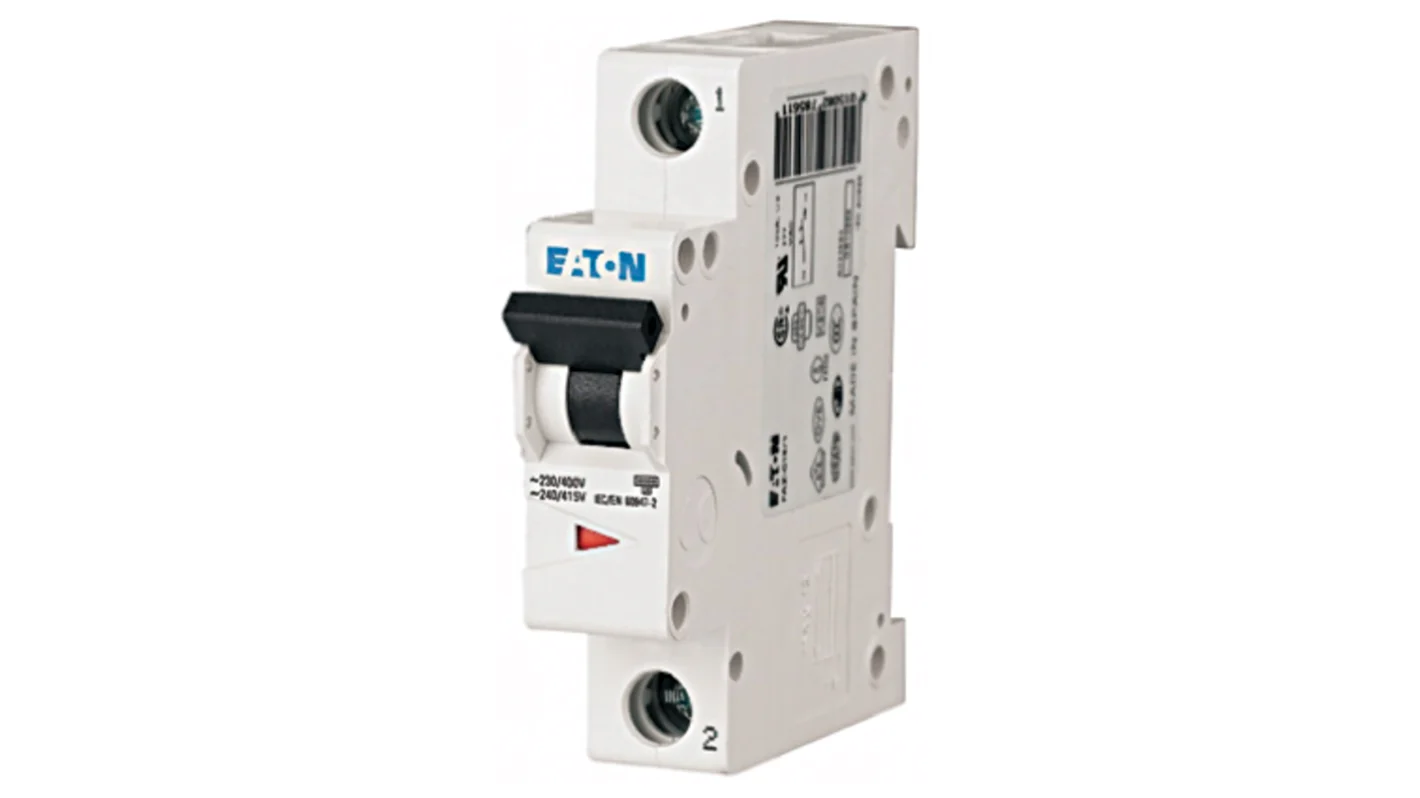 EATON CIRCUIT BREAKER 25kA CURVE D 1P - 40A