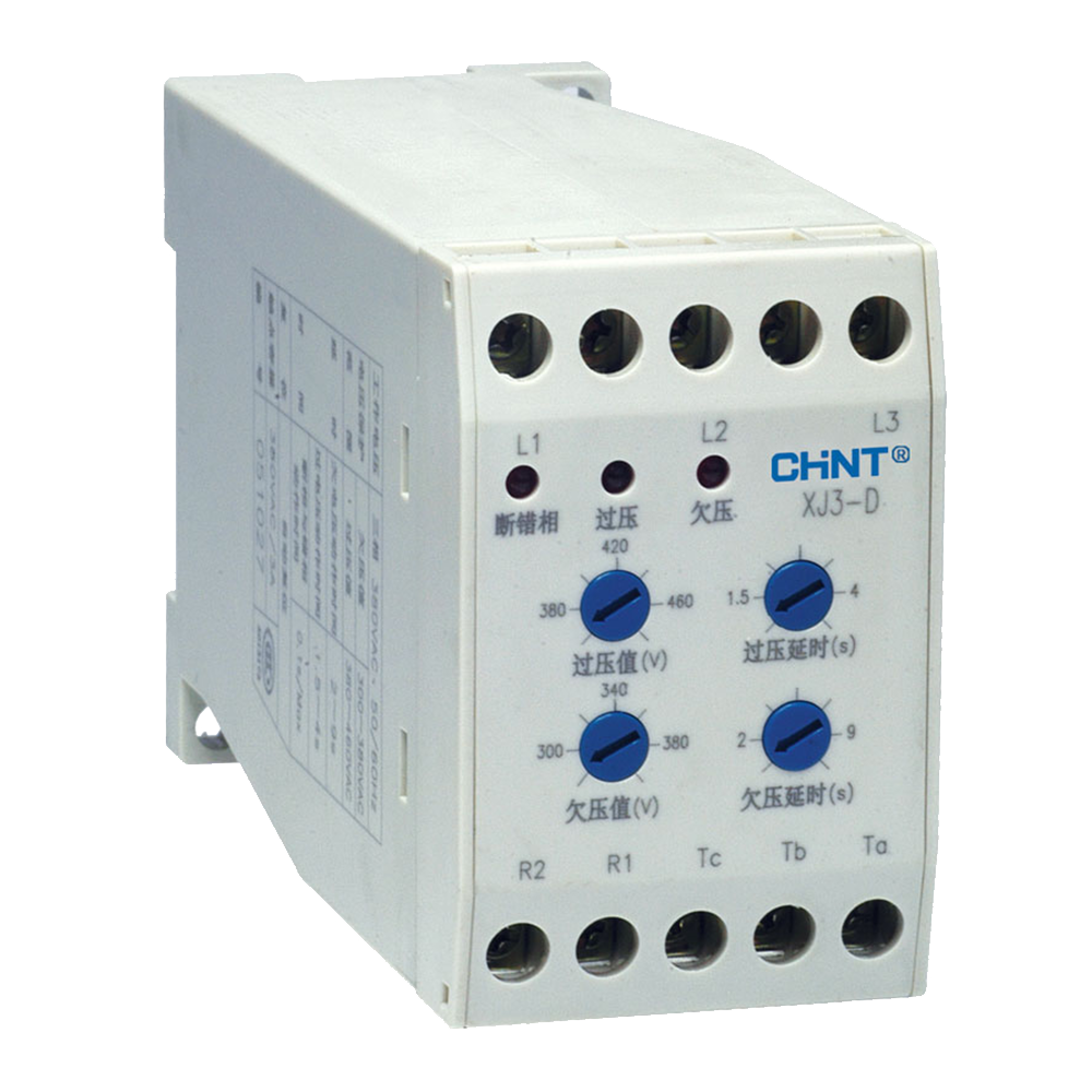 Chint Phase Failure Relay AC380V (PF, PS, OV, UV) XJ3-D-380V