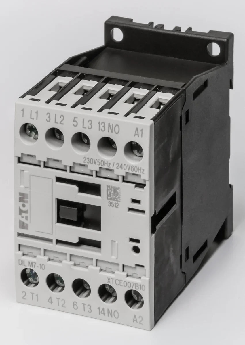 EATON DILM  CONTACTOR, 3P+1N/C, 4KW/400V/AC3, 24VDC COIL