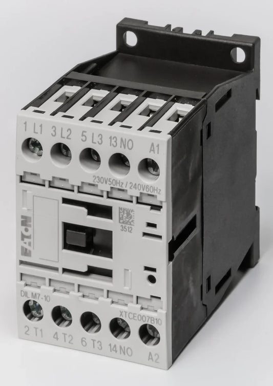 EATON DILM  CONTACTOR, 3P+1N/O, 4KW/400V/AC3, 110VAC COIL