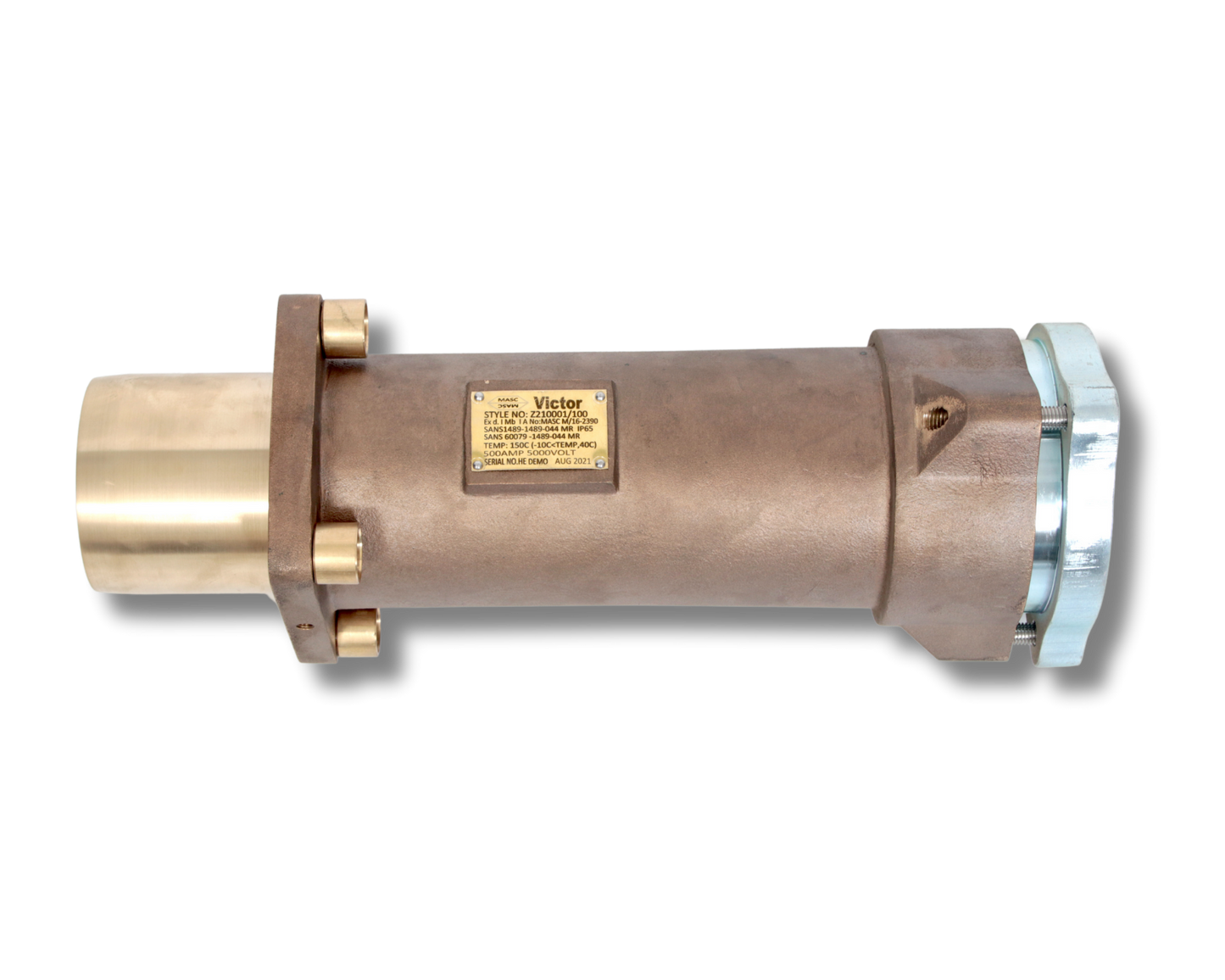 VICTOR PLUGS AND SOCKETS 5kV 500A Bolted Plug 90/96mm2