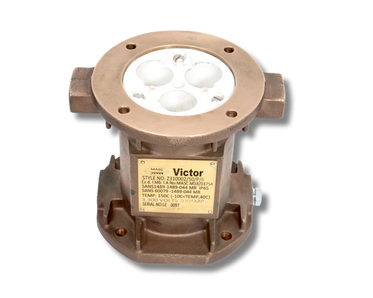 VICTOR PLUGS AND SOCKETS 3.3kV 300A Adaptor c/w Resin 120mm2