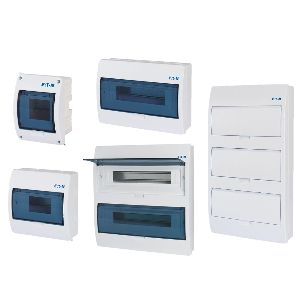 EATON  ECO Compact distribution board, surface mounted, 2-rows, 12 MU, IP40