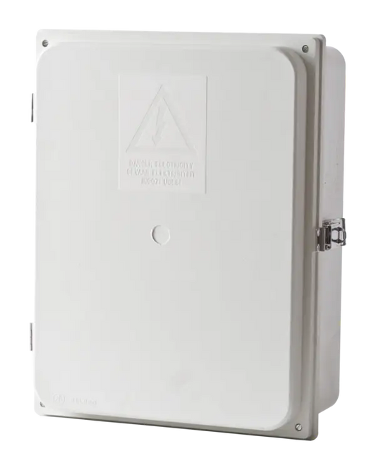 ALLBRO RL-5BHP Shallow Hinged Plain Box BOXES EXCLUDE DEVICE PLATE AND LOCKABLE LATCH - SOLD SEPARATELY