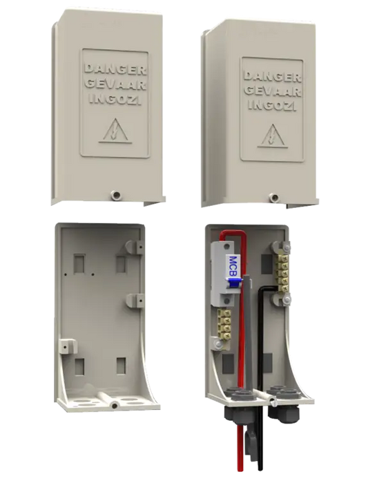 ALLBRO CB21   (2-4 WAY POLE TOP BOX)   1 X   50A MCB