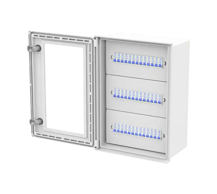 ALLBROX 5 DISTRIBUTION BOARD KIT ONLY 3 X ROWS, 13 X MCB'S PER ROW, 4 X NEUTRAL BARS, 4 X EARTH BARS