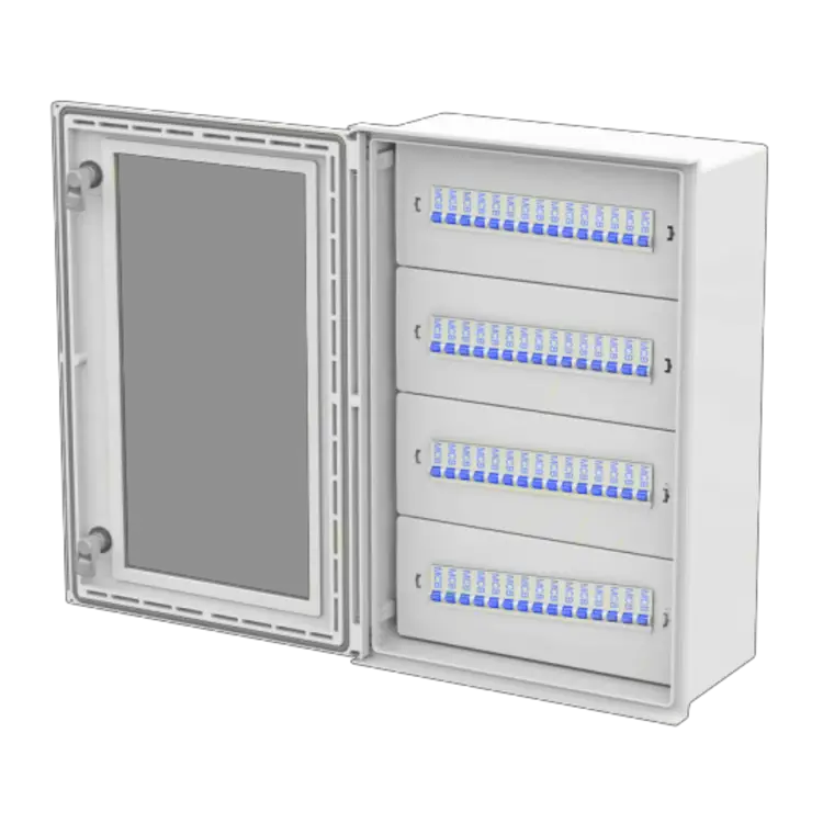 ALLBROX 6 DISTRIBUTION BOARD KIT ONLY 4 X ROWS, 15 X MCB'S PER ROW, 3 AND 1 X NEUTRAL BARS,  10 AND 30 X EARTH BARS