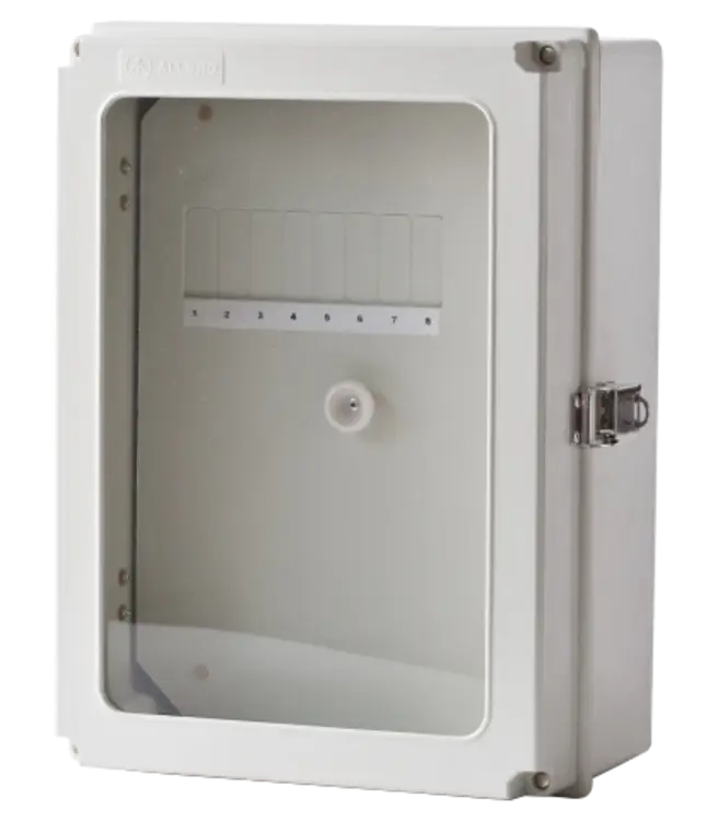 ALLBRO  WDB8-B 8 way Din Surface Box