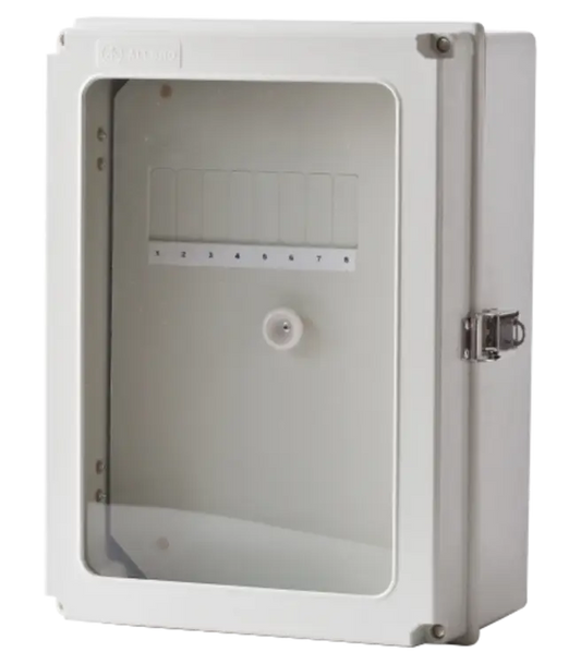 ALLBRO  WDB8-B 8 way Din Surface Box