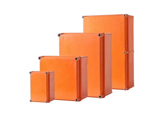 ALLBRO OK3-O Orange Box ABOVE BOXES INCLUDE DMC MOUNTING PLATE,BRACKETS & HINGES