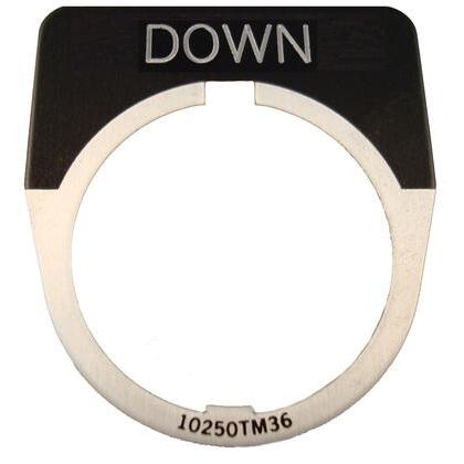 EATON  10250T LGND PLATES “DOWN” STD BLACK