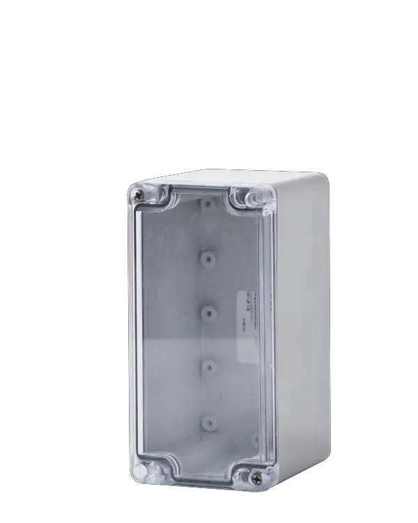 ALLBRO ENL121209C Grey Base + Clear Lid BOXES EXCLUDE DEVICE PLATE - SOLD SEPARATELY