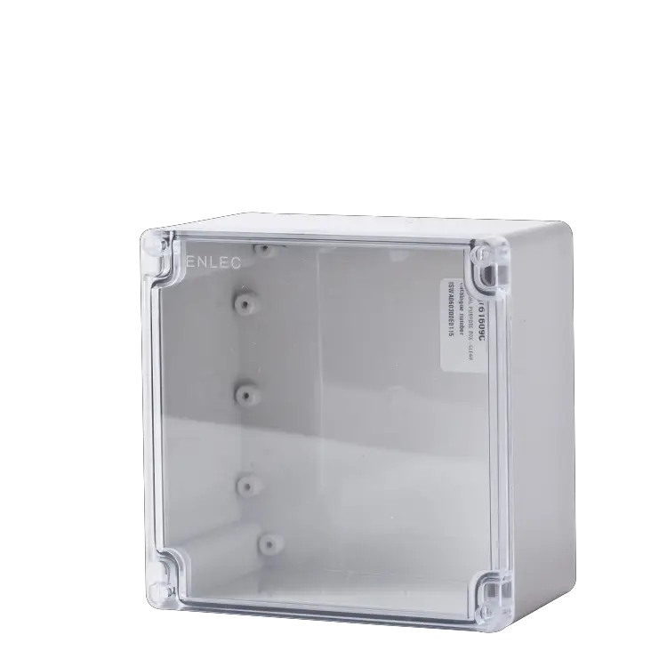 ALLBRO ENL201209C Grey Base + Clear Lid BOXES EXCLUDE DEVICE PLATE - SOLD SEPARATELY