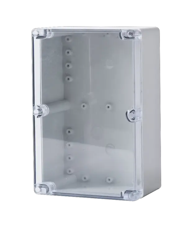 ALLBRO ENL241610C Grey Base + Clear Lid BOXES EXCLUDE DEVICE PLATE - SOLD SEPARATELY