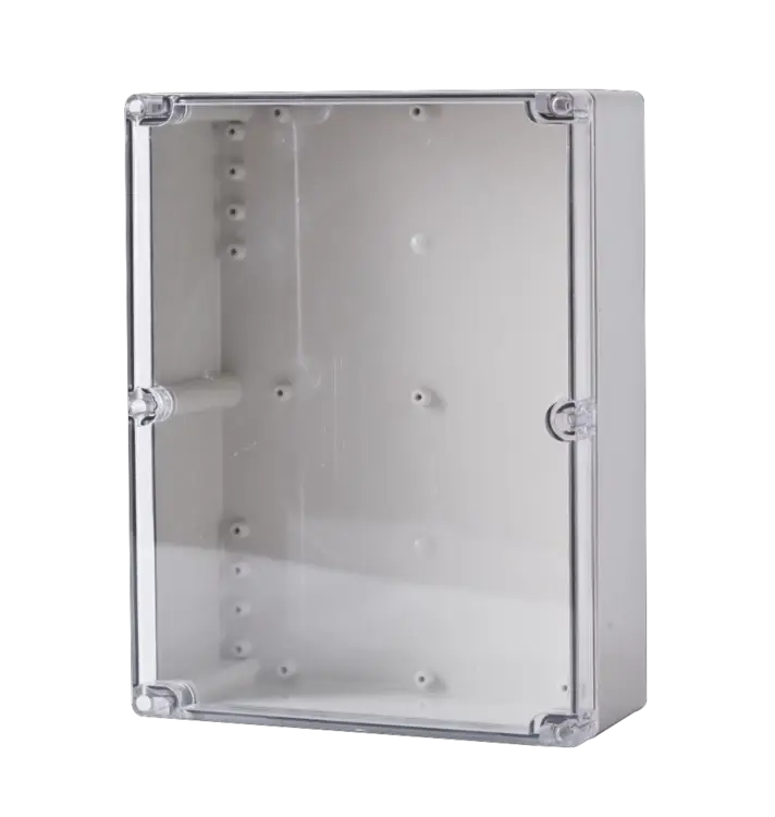 ALLBRO ENL302310C Grey Base + Clear Lid BOXES EXCLUDE DEVICE PLATE - SOLD SEPARATELY