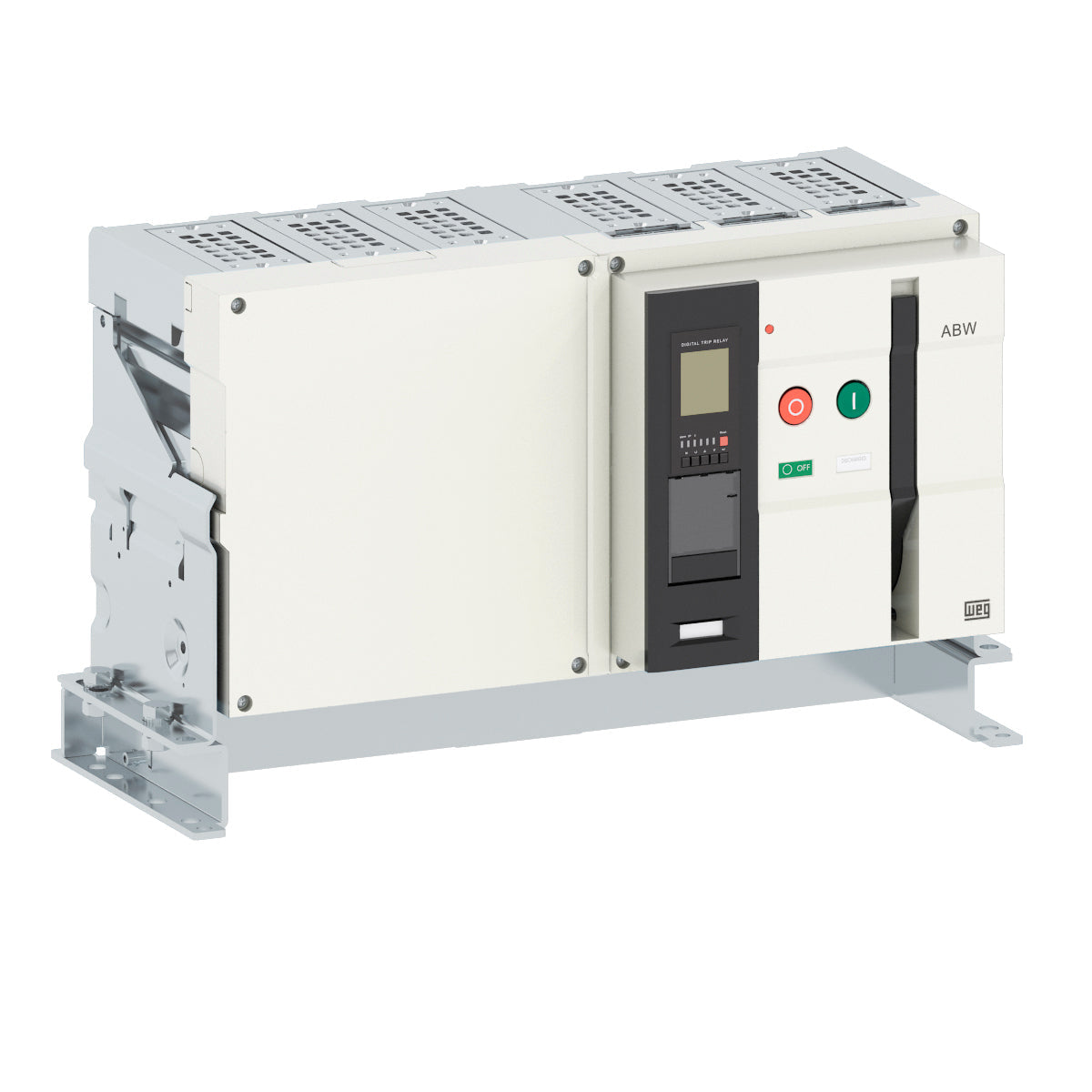 WEG AIR CIRCUIT BREAKER ABW25ES3-25AZ6E-A0220 85kA @ 415V 3P 2500A ADJ. LSIG W/DRAWABLE 11447025