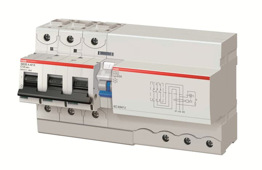 ABB DS804N-C125/0.03AP-R Residual Current Circuit Breaker with Overcurrent Protection 2CCB894004R0844