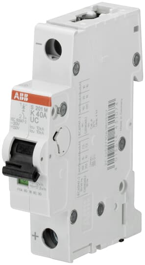 ABB S201M-K1UC Miniature Circuit Breaker - 1P - K - 1 A 2CDS271061R0217