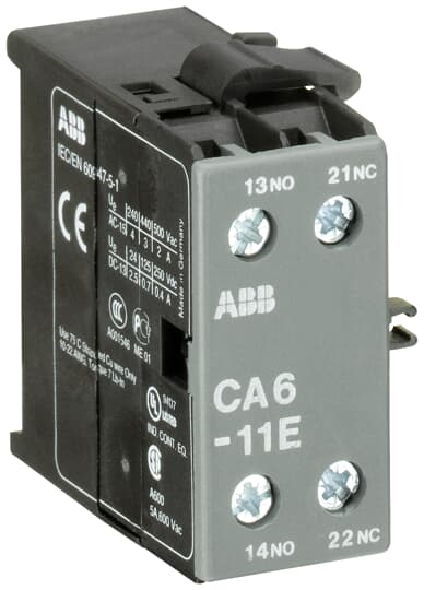 ABB CA6-11E Auxiliary Contact GJL1201317R0002
