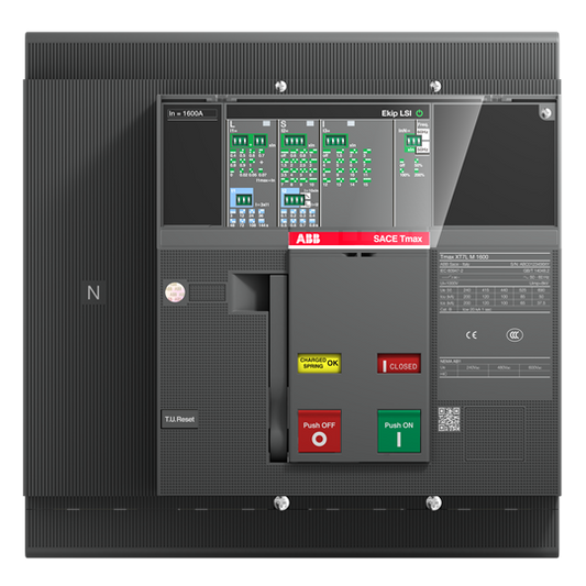 ABB XT7S M 1000 Ekip Dip LSI In=1000A 4p F F - 1SDA101659R1