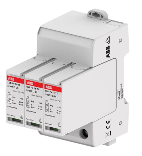 ABB OVR PV T1-T2 5-1000 P QS Surge Protective Device 2CTB812050R1000