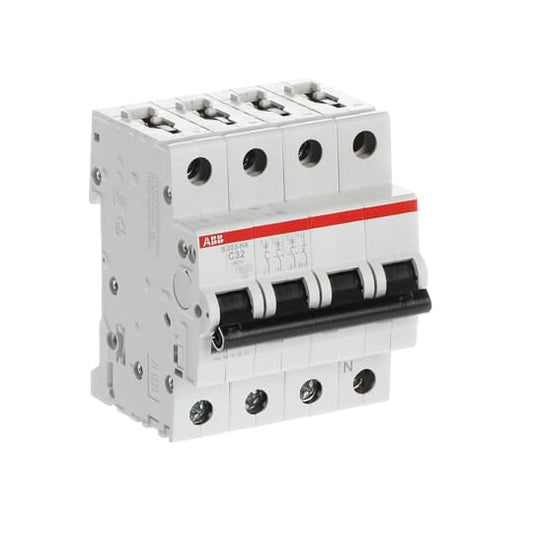 ABB S203-C32NA Miniature Circuit Breaker - 3+NP - C - 32 A 2CDS253103R0324