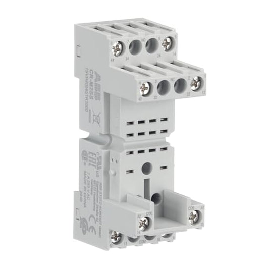 ABB CR-M2SS Standard socket for 2c/o CR-M relay 1SVR405651R1000