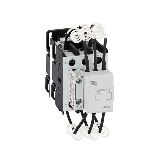 WEG CAPACITOR SWITCHING CONTACTOR CWMC25-10-30X32 CAP SWITCHING CONTACTOR SPECIAL FREQ. COILS 11486208