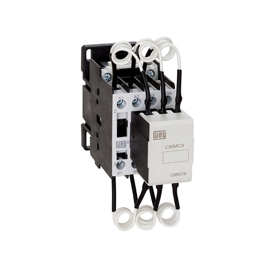 WEG CAPACITOR SWITCHING CONTACTOR CWMC9-10-30X23 CAP SWITCHING CONTACTOR SPECIAL FREQ. COILS 12713059