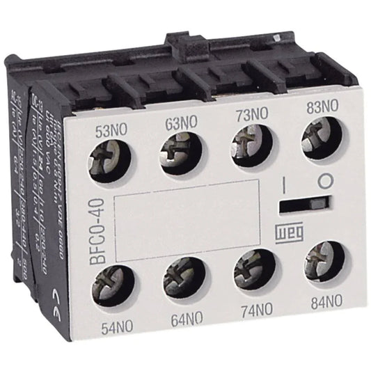 WEG CONTACTOR ACCESSORY BFB-31 EN FRONT MOUNT CWB9-125 + CAWB 3N/O + 1N/C EN50012 12979245