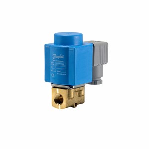 Danfoss Solenoid valve, EV210B, Function: NC, G, 1/4, FKM, Supply voltage [V] AC: 24