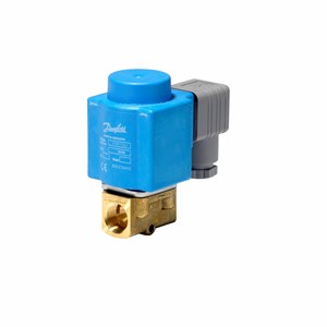 Danfoss Solenoid valve, EV210B, Function: NC, G, 3/8, FKM, Supply voltage [V] AC: 230