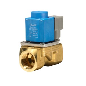 Danfoss Solenoid valve, EV220B, Function: NC, G, 1, NBR, Supply voltage [V] DC: 24.00