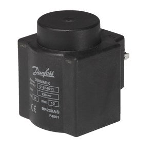 Danfoss Solenoid coil, BQ240CS, DIN Spade, Supply voltage [V] AC: 240, Multi pack