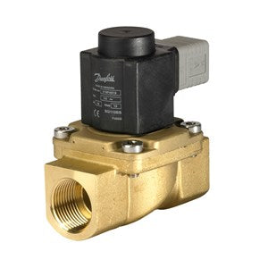 Danfoss Solenoid valve, EV225B, Function: NC, G, 1, PTFE, Supply voltage [V] AC: 110