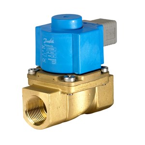 Danfoss Solenoid valve, EV225B, Function: NC, G, 1, PTFE, Supply voltage [V] DC: 24.00