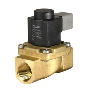 Danfoss Solenoid valve, EV225B, Function: NC, G, 1, PTFE, Supply voltage [V] AC: 220