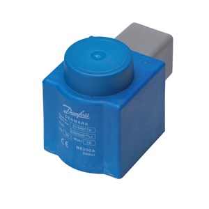 Danfoss Solenoid coil, BE230AS, DIN Spade, Supply voltage [V] AC: 220 - 230, Multi pack