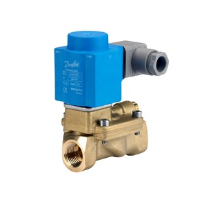 Danfoss Solenoid valve, EV220B, Function: NC, G, 1/2, NBR, Supply voltage [V] AC: 24