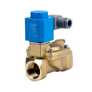 Danfoss Solenoid valve, EV220B, Function: NC, G, 1, NBR, Supply voltage [V] AC: 24