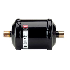 Danfoss Hermetic bi-flow filter drier, DCB, Steel Cu-plated