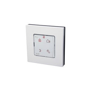 Danfoss Floor Heating Controls, Danfoss Icon, Programmable Room Thermostat, 230.0 V, Output voltage [V] AC: 230, Number of channels: 0, On-wall