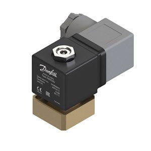Danfoss Solenoid valve, EV310A, Function: NC, Flange, FKM, Supply voltage [V] DC: 24.00