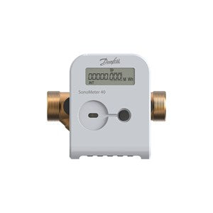 Danfoss Energy meters, SonoMeter 40, 20 mm, qp [m?ªƒ?/h]: 2.5, Heating and cooling, battery 2 x AA-cell, M-Bus